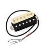 FLEOR Alnico 5 Guitar Pickups Zebra Neck and Bridge Humbucker Pickup Set