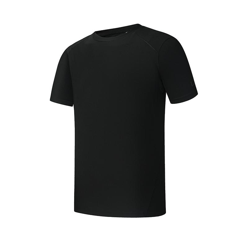 FILA Fitness Cool Touch Casual Comfortable Short Sleeve T-Shirt Men tops Deep-Black A11M631122FBK