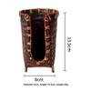 Bamboo Woven Cup Holder Rack Retro Tea Cup Storage Box Convenient Paper Cup Dispenser  Tea Ceremony