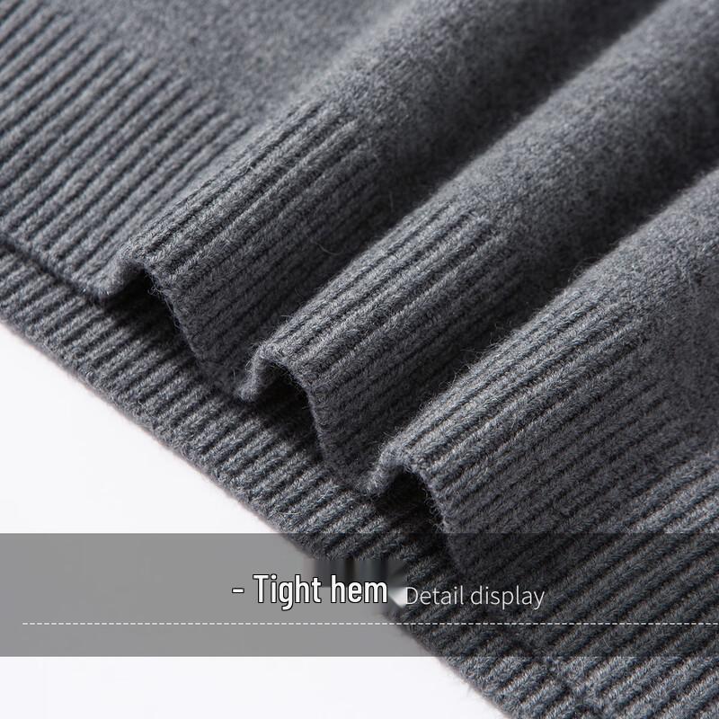 Men's Heavyweight Wool-Blend Thermal Knit Sweater