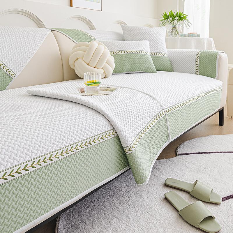 Cool Sofa Cushion Summer Sofa Cover Popular New  High-End Backrest Cover Summer New Seat Cushion