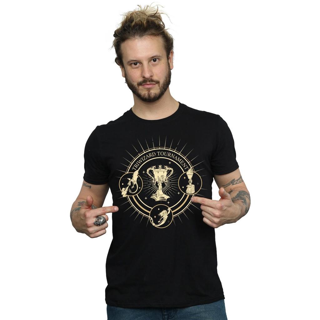 HARRY POTTER Mens Triwizard Seal T-Shirt