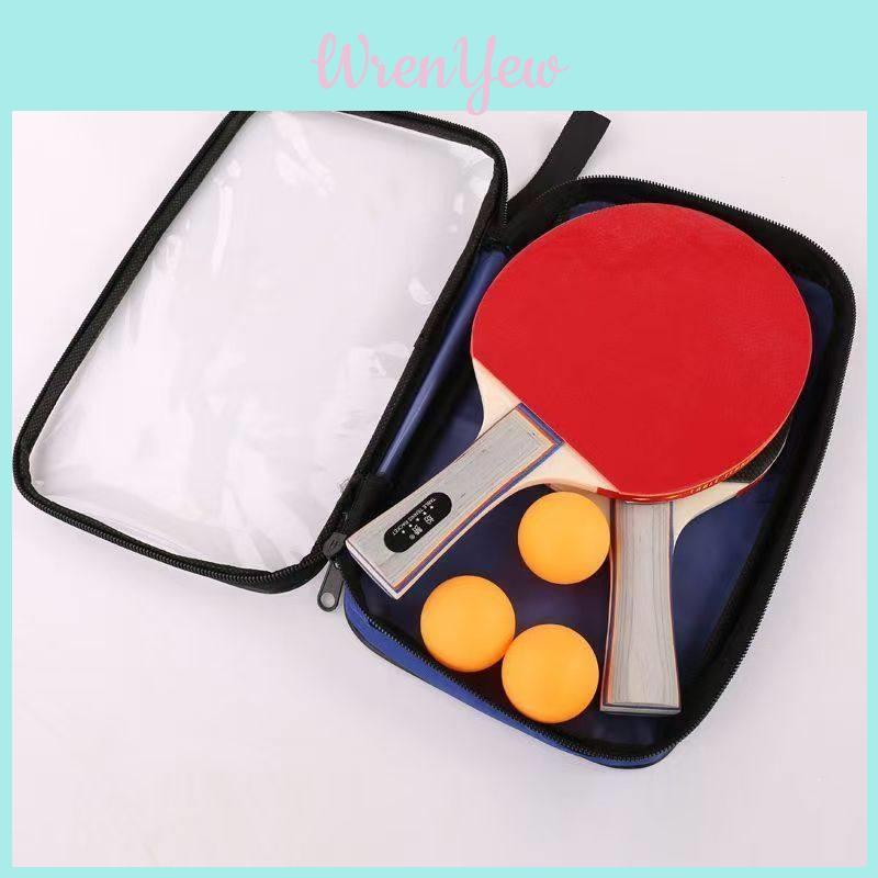 Table Tennis Racket Pack With Long And Short Handles For Beginners And Advanced Players