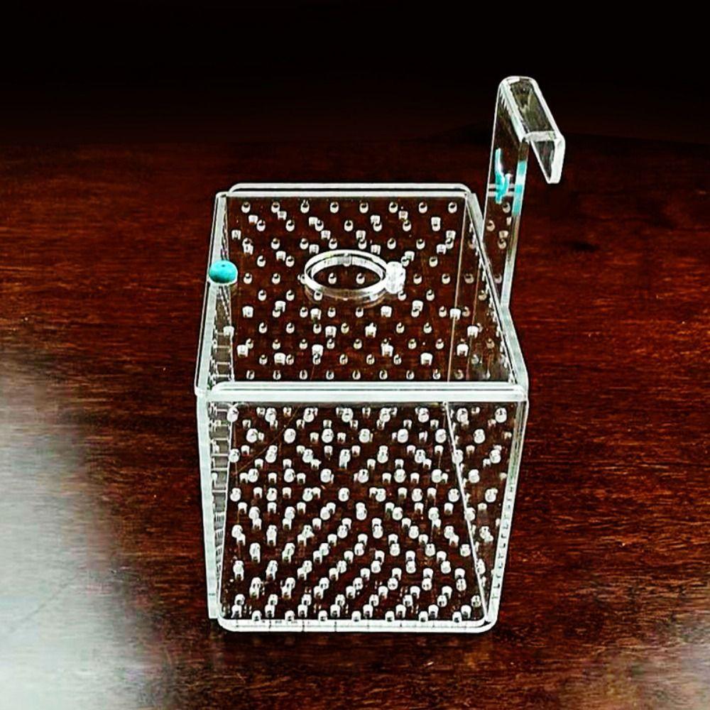 Wall Mount Fish Breeding Box Acylic Floating Hatching Box Fish Tank Isolation Box for Fish Store