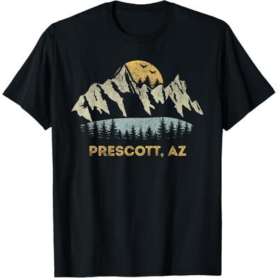 Prescott Arizona Berg Zonsondergang Zonsopgang AZ T-shirt