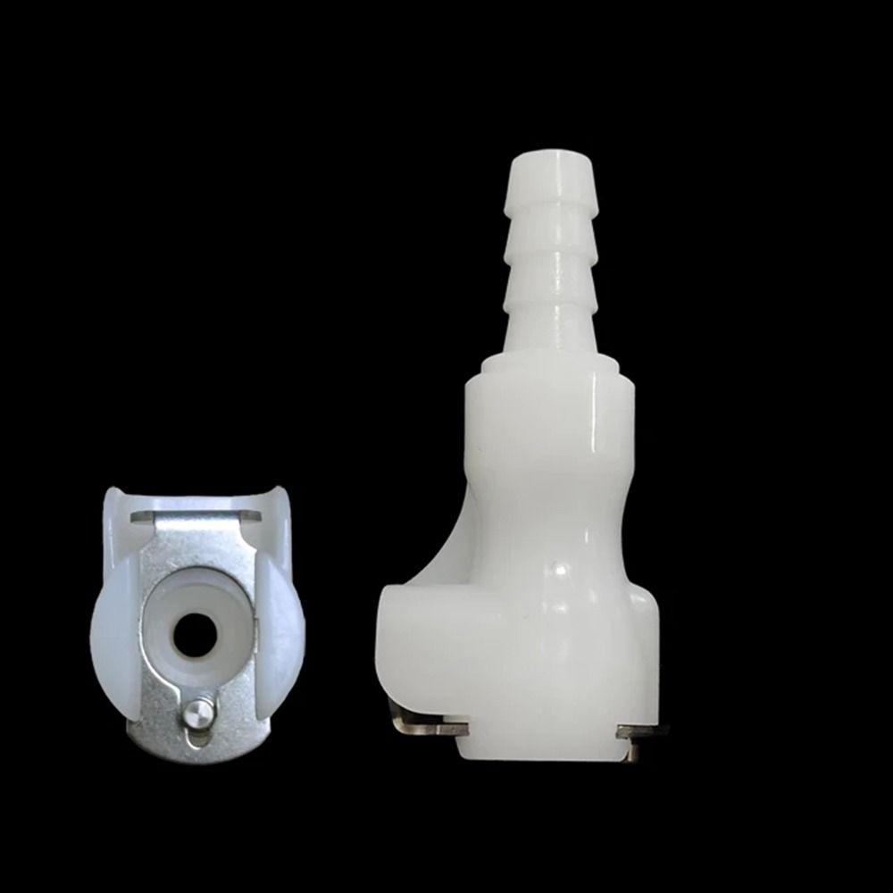 1Pcs Quick Shut-Off Hose Joint Tube Connector Quick Coupler Hose Barb Valved For Hose Pipe Tube