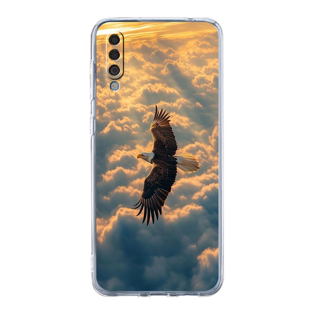 Phone Case For Samsung A56 A36 A26 A16 A14 A12 A22 A32 5G A34 A42 A52 A54 A50 A70 A72 A40 A20E A20S A04S A06 Cover Eagle