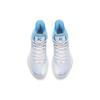 New Anta Mountain 2 Cushioning Anti Slip And Wear Resistant Coverage Mid Top Basketball Shoes Men's Light Purple Blue 112241601-1