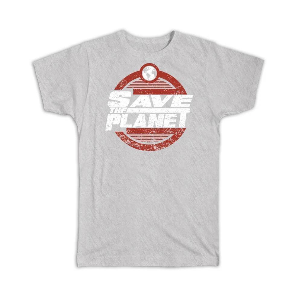 Gift T-Shirt : Eco Friendly Save The Planet Rustic Kraft Carton Recyclable 3XL