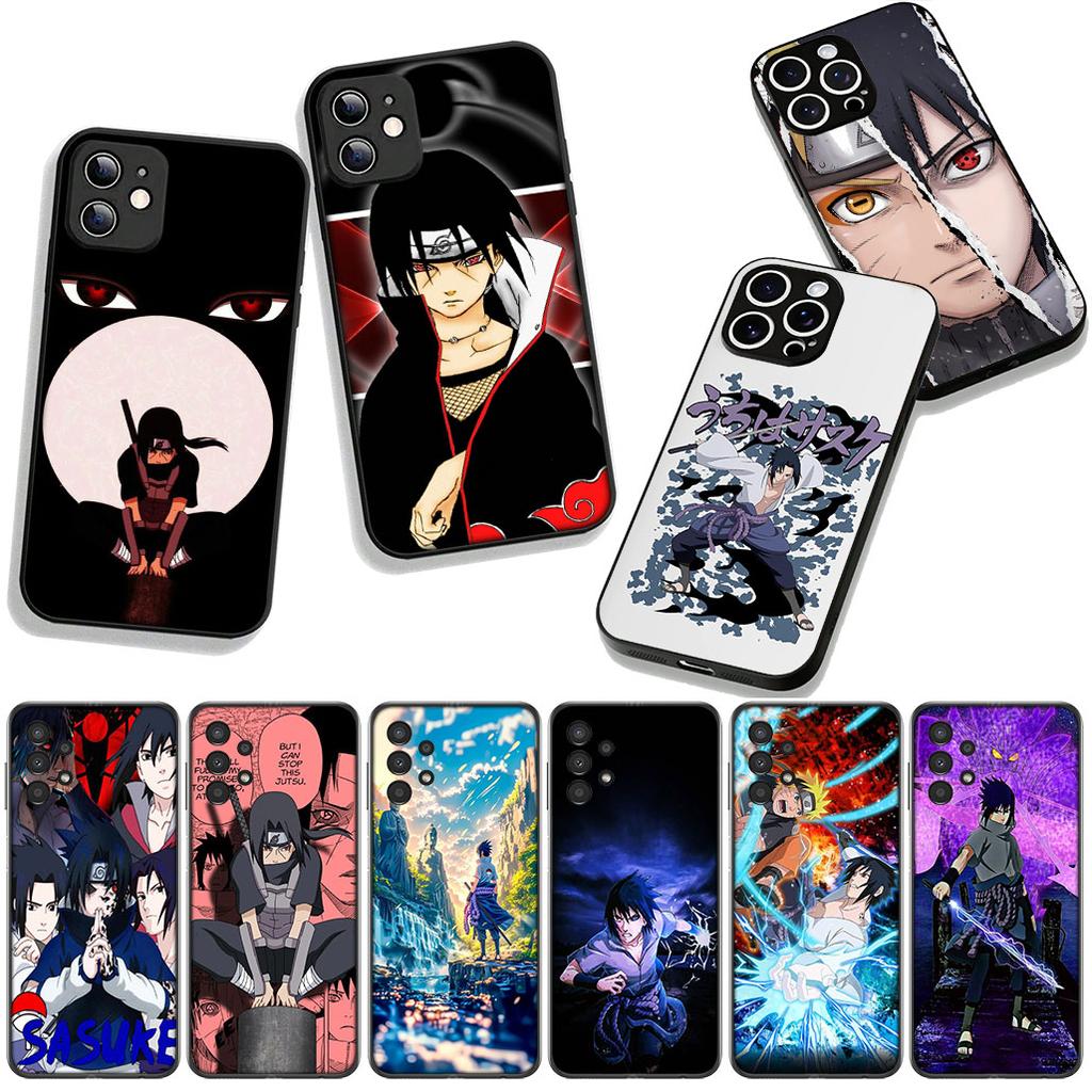 Phone Cover Anime Sasuke Uchiha Narutos Casing for Apple iPhone 17 16 11 Pro XS Max XR 6 7 8 Plus + 16E SE 2020 Air 5 8+ Case