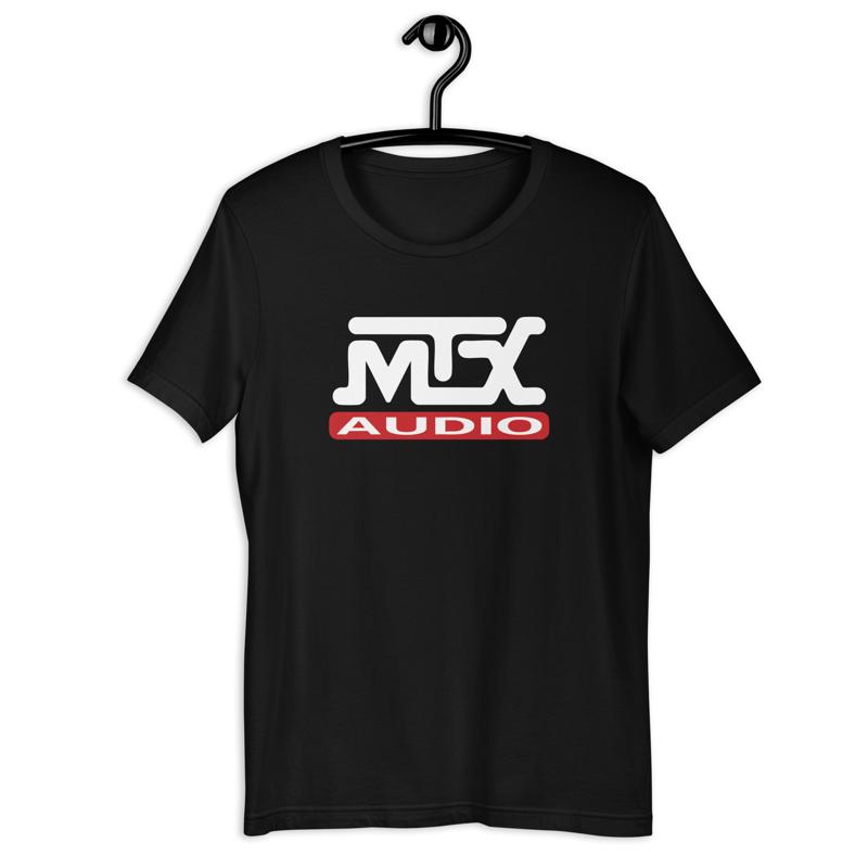 Футболка с логотипом MTX Audio S M L XL 2XL 3XL 4XL 5XL Новое поступление S разноцветный