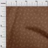 oneOone Cotton Flex Brown Fabric Wine Glass Dress Material Fabric Print Fabric By The Yard 40 Inch
