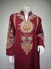 AB430 Women's Embroidered Cord Pullover Dress Robe