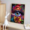 New Arrival 5D DIY Full Circle Diamond Painting "Kaleid Eyes" Embroidery Cross Stitch Home Decor Gift