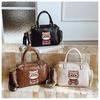 BEIBAOBAO New Design Versatile Women's Handbags Fashionable Foreign Style Ladies Tote Bag Cute Cartoon Single Shoulder Bag High Sense PU Messenger Bag