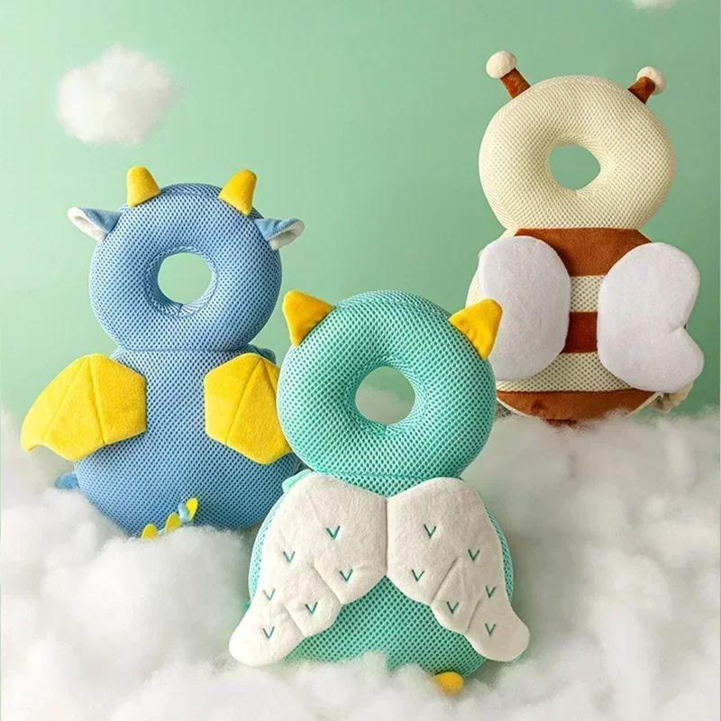 1-3 Toddler Baby Head Protector Safety Corner Guards Prevent Back Injured Angel Bee Cartoon Edge Security Protective Headgear
