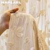 1PC NAPEARL 10-20% Shading Jacquard Craft Soft Tulle Curtain for Living Room Bedroom Home Decoration
