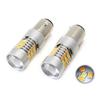 White/Amber High Power 28-SMD 1157 Switchback LED Bulbs For Turn Signal Lights