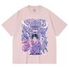 230 Gsm 100% Cotton Jujutsu Kaisen V52 Yuta Print Unisex Heavy Cotton T Shirt
