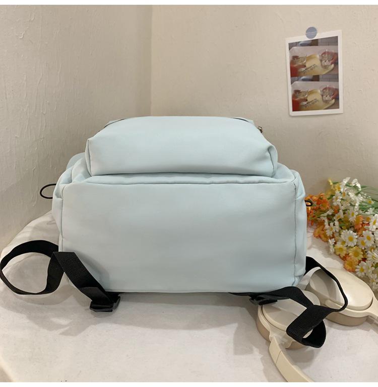 Korean Style Women's Large Capacity Student Backpack - Casual Travel & School Bag