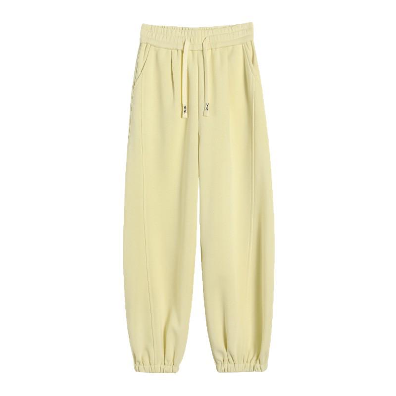 Women's High Waist Wide Leg Sweatpants - Spring 2026 Korean Style Casual Trendy