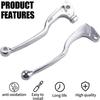 1Pair Brake + Clutch Handles Silver For Yamaha YZ80 1987-1996 TW200 2001-