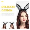 1PC Lace Cosplay Makeup Cosmetic Hair Accessories Hair Hoop Lovely Rabbit Ear Headband