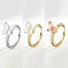 Fidget Spinner Adjustable Stacking Worry Ring for Butterfly Rotating Ring Jewelr