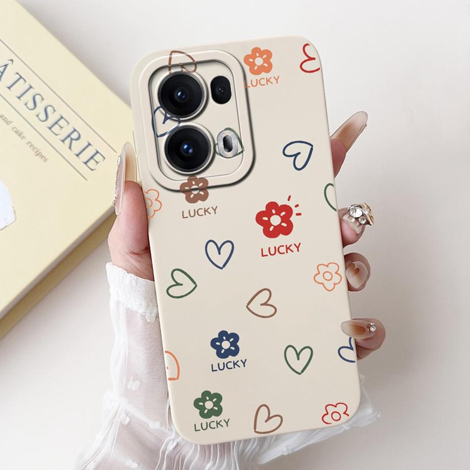 Cute Cartoon Phone Case For OPPO Reno13 Pro / Reno13 / Reno13 F 4G 5G Soft Silicone Protective Cover For Oppo Reno 13 13F 13Pro