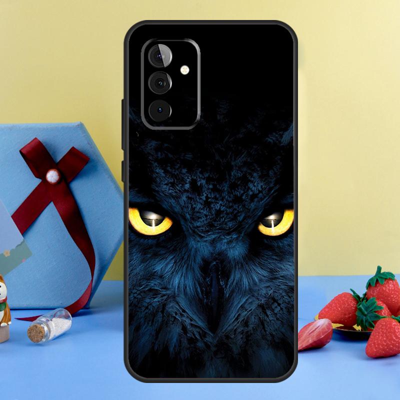 Animal Owl Case For Samsung Galaxy A26 A16 A36 A56 A15 A35 A55 A14 A34 A54 A12 A32 A52 A13 A33 A53 A17