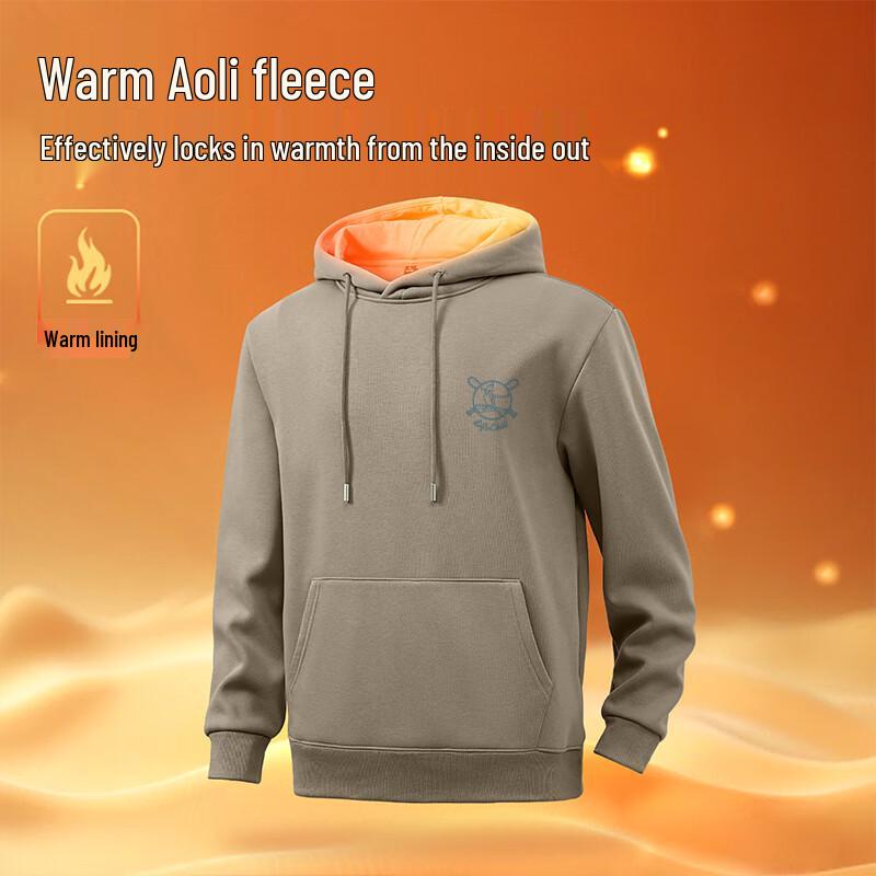 Baleno Men's Winter Oversized Fleece Hoodie