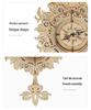3D Wooden Stereo Puzzle Retro Wall Clock Model Ornament for Children's Early Education Play