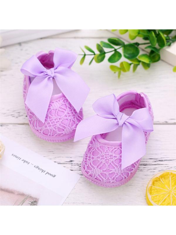 

Дышащая противоскользящая обувь для маленьких девочек, повседневные кроссовки для малышей L фиолетовый