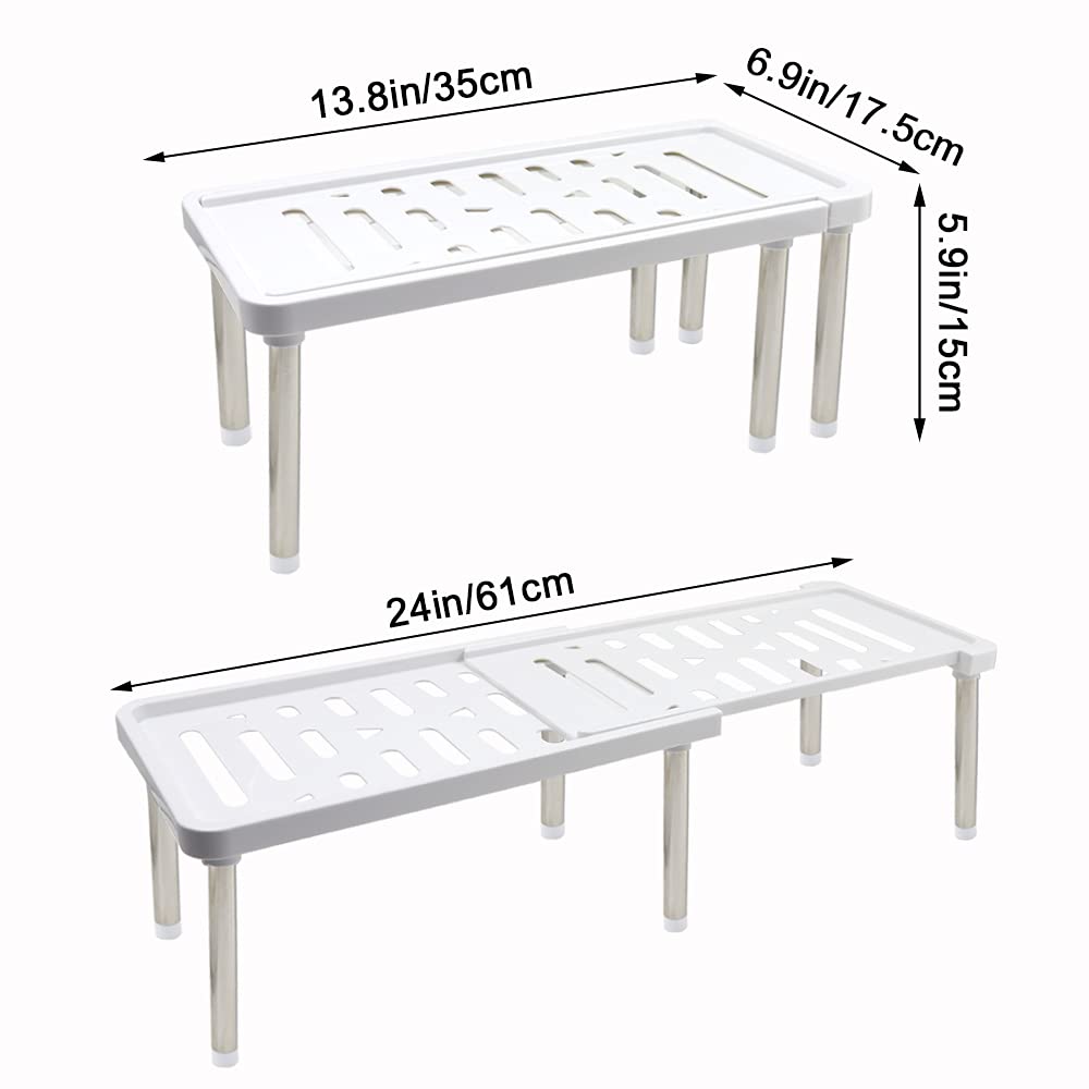 1Pc Retractable Shelf Multifunction Storage Rack Household Sundries Organizer Kitchen Seasoning Bottle Stainless Storage Racks