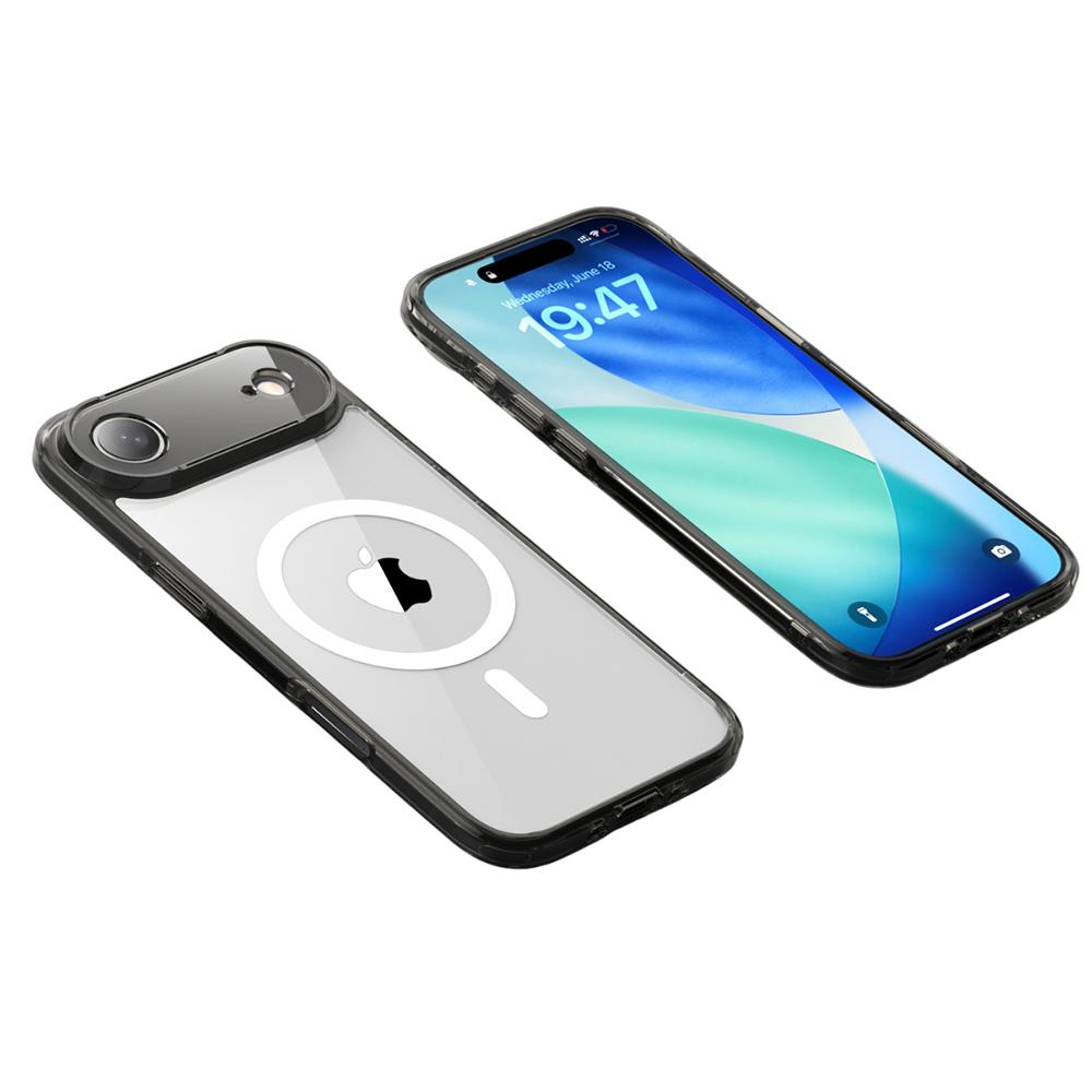 For iPhone Air Case Compatible with MagSafe Precise Cutouts TPU+PC Clear Phone Back Cover