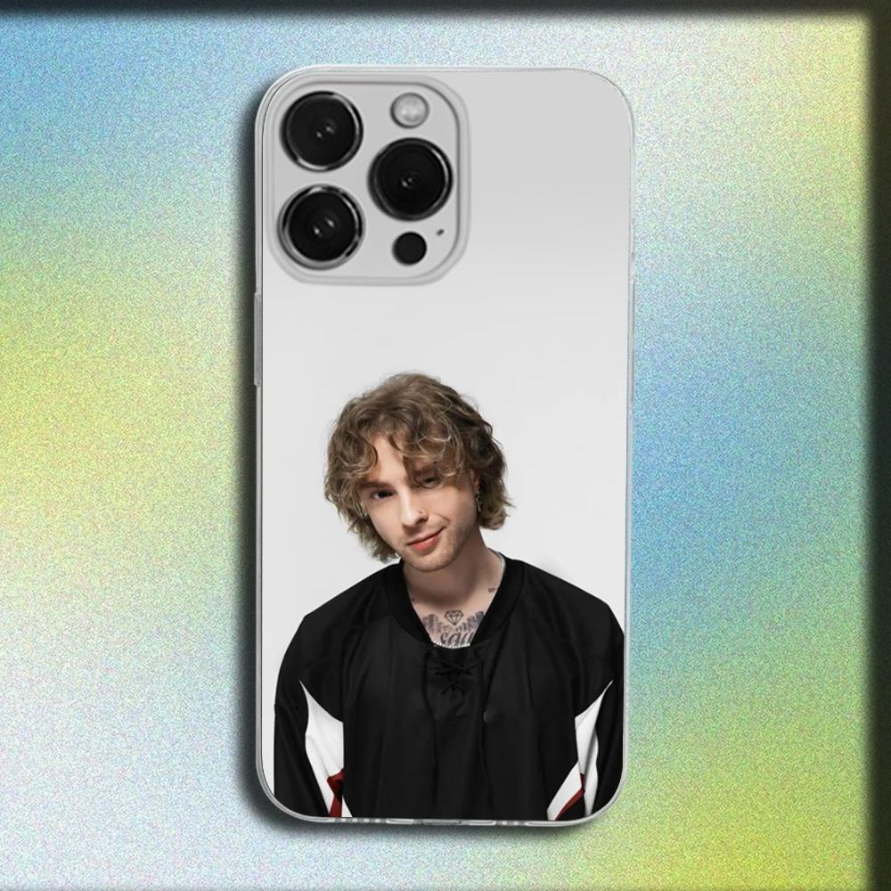 

Rapper E-Egor Kreed EK Phone Case For iPhone 16,15,14,13,12,11 Plus,Pro,Max,XR,XS,Plus,SE,Mini Transparent Soft Cover iPhone16plus