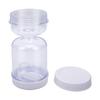 Pickle Jar Pickle Container Leakproof Juice Separator Multifunction Hourglass Olives Jar for Airtight Storage with