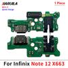 USB Charging Port Board Flex Cable Connector Parts  For Infinix Note 7 8 8i 11 11 11S 11 11 Pro Lite VIP Microphone Module