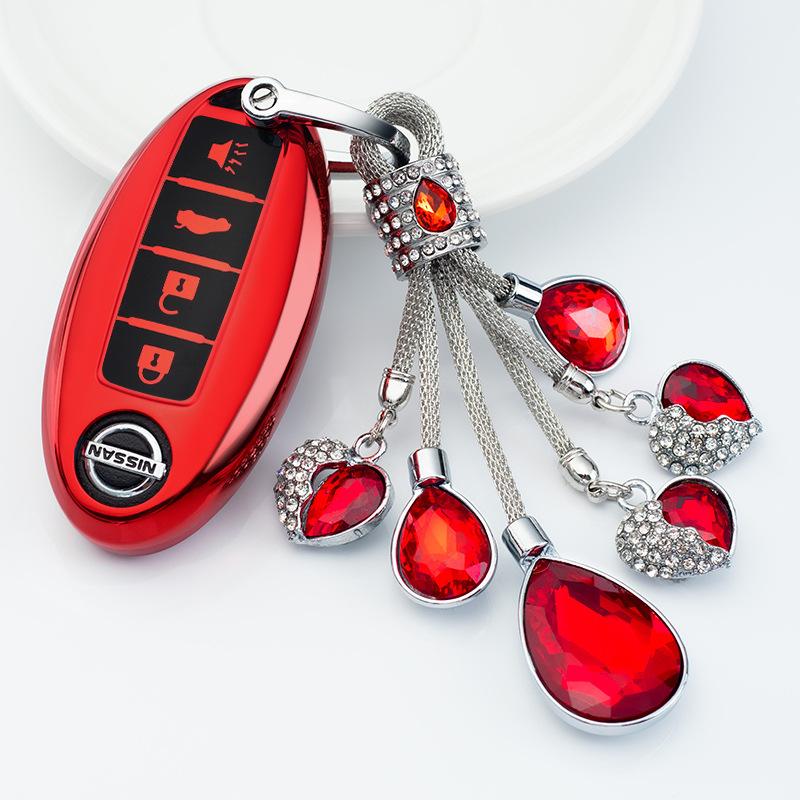 Pasuje do Nissan Teana Key Cover14Generation2020Model Xuan Yi Key Shell Qijun19Qashqida High-End Bag Buckle