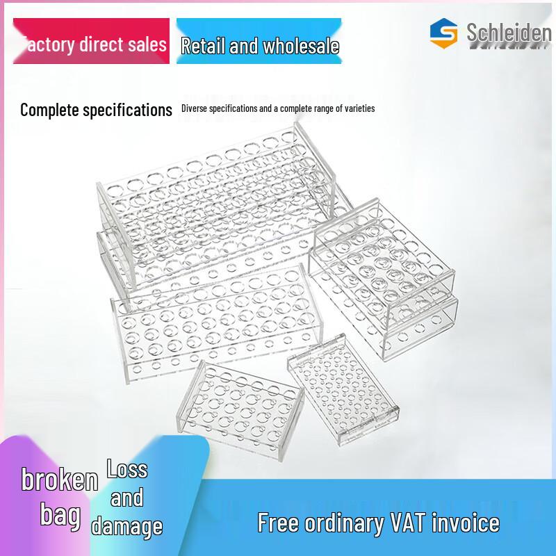 Schleiden Acrylic Centrifuge & Test Tube Rack