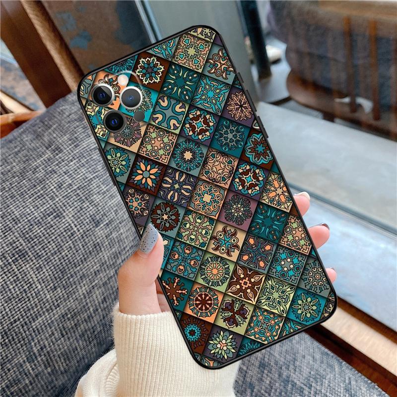 Mandala Phone Case For iPhone 17 Pro Max 17 Air iPhone 17 Pro Shockproof Cover