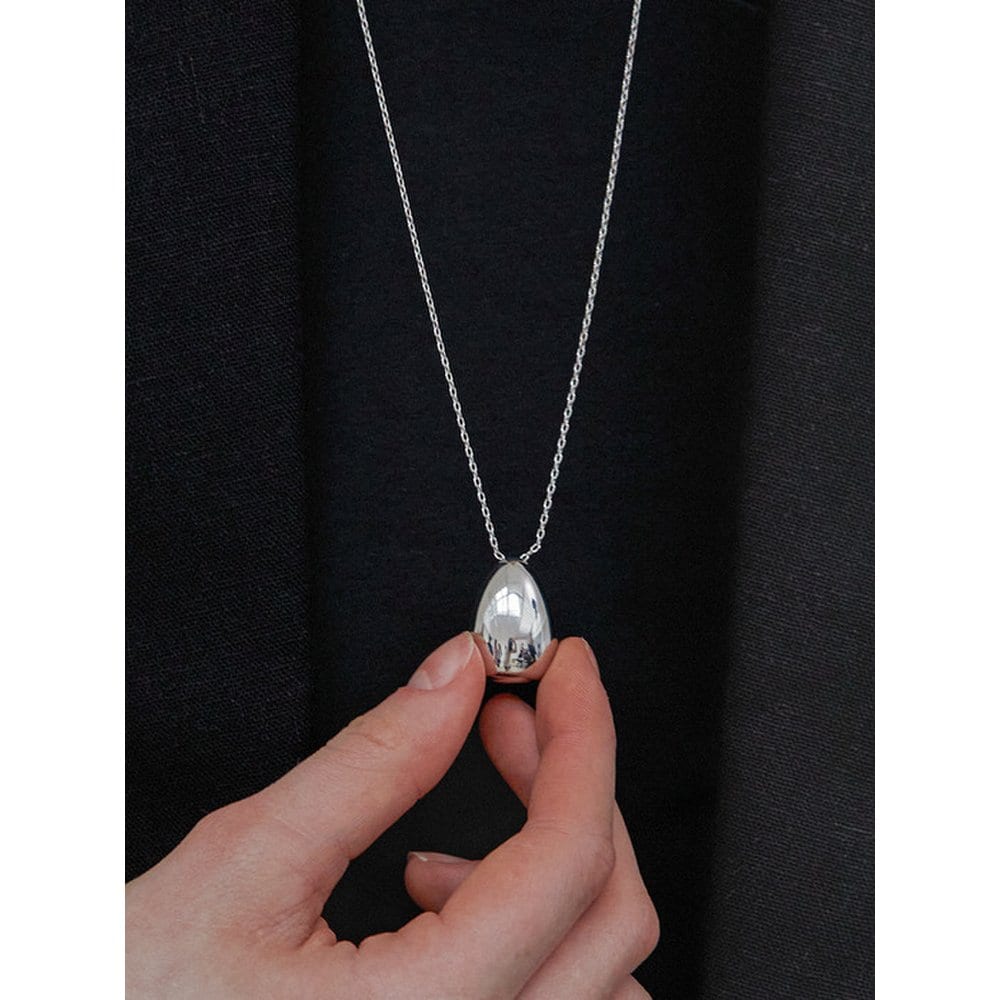 [Byhyeres] (W) Eggbell Necklace Bh7N56738Wb900