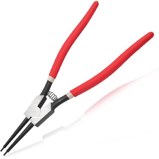 13-Inch Snap Ring Plier Heavy Duty External Circlip Pliers Straight Jaw Tip Diameter 0.12 for Installing Removing Retaining Ring 13 External Straight