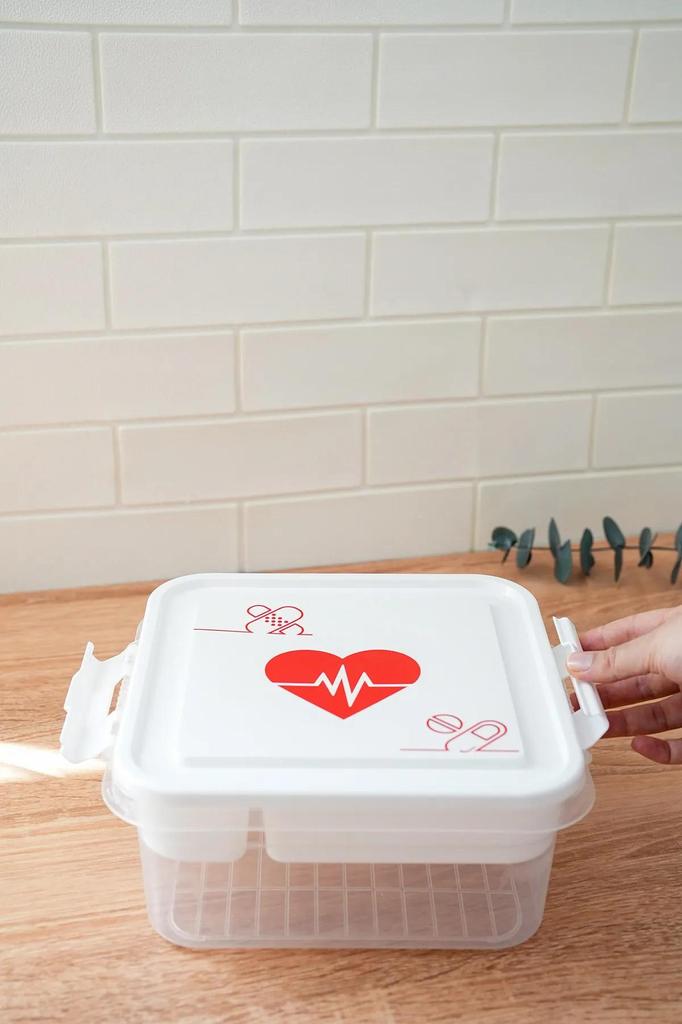 Medicine Box Medicine Storage Health Box Large Capacity Big Pill Box Portable Pill Storage Organizer Waterproof