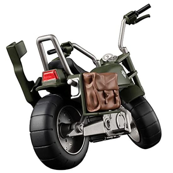 Military Mobile Suit Gundam Principality of Zeon Zeon Motorcycle 100mm PVC Painted Movable Figure G.M.G. (Gundam Generation) V-01 Soldier's Approx.