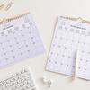 Multilingual 2026/2026 Wall Calendar English German Spanish 2026 Coil Calendar Notebook Coil Planner Agenda Organizer