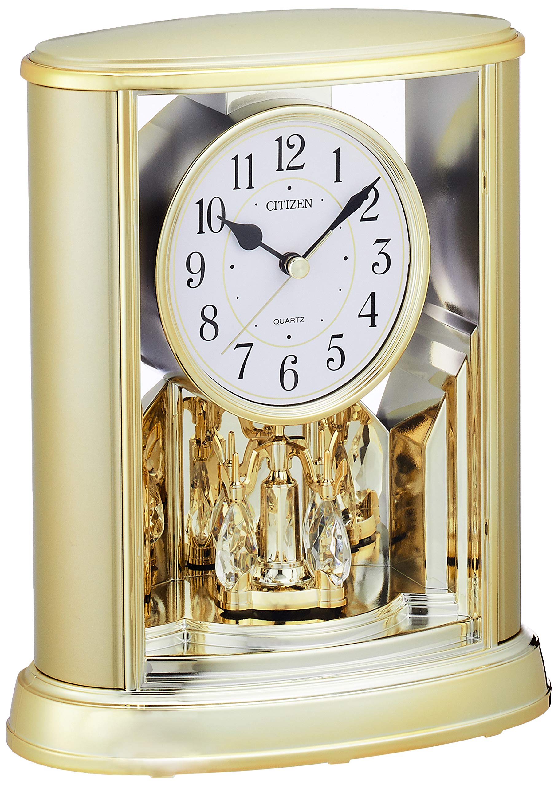 

CITIZEN Analog Saloon Gold Table Clock 4SG724-018 золотой
