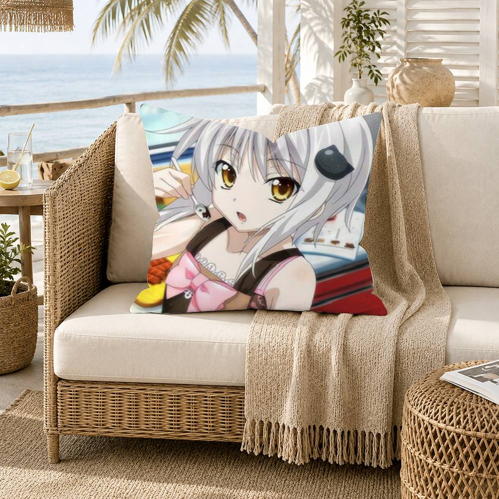 HHigh School DxD KKoneko Toujou Pillow Case for Sofa Living Room Home office Decor Protective Cover
