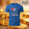 USA US Wrestling Logo vtipné tričko Velikost S-5XL USA Unisex tričko