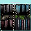 Christmas Acrylic Ice Crystal Decorations Set With Transparent Ice Pendant For Holiday Home Decor